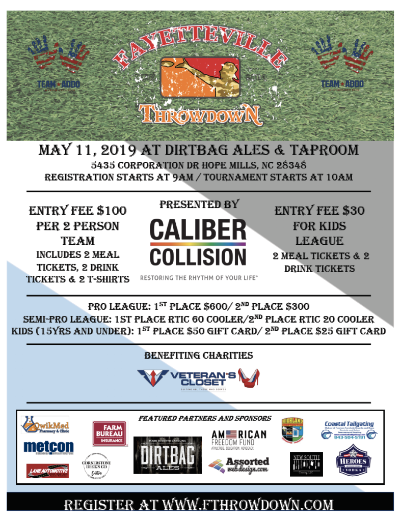 1-FLYER-4 Fayetteville Throwdown - 2019