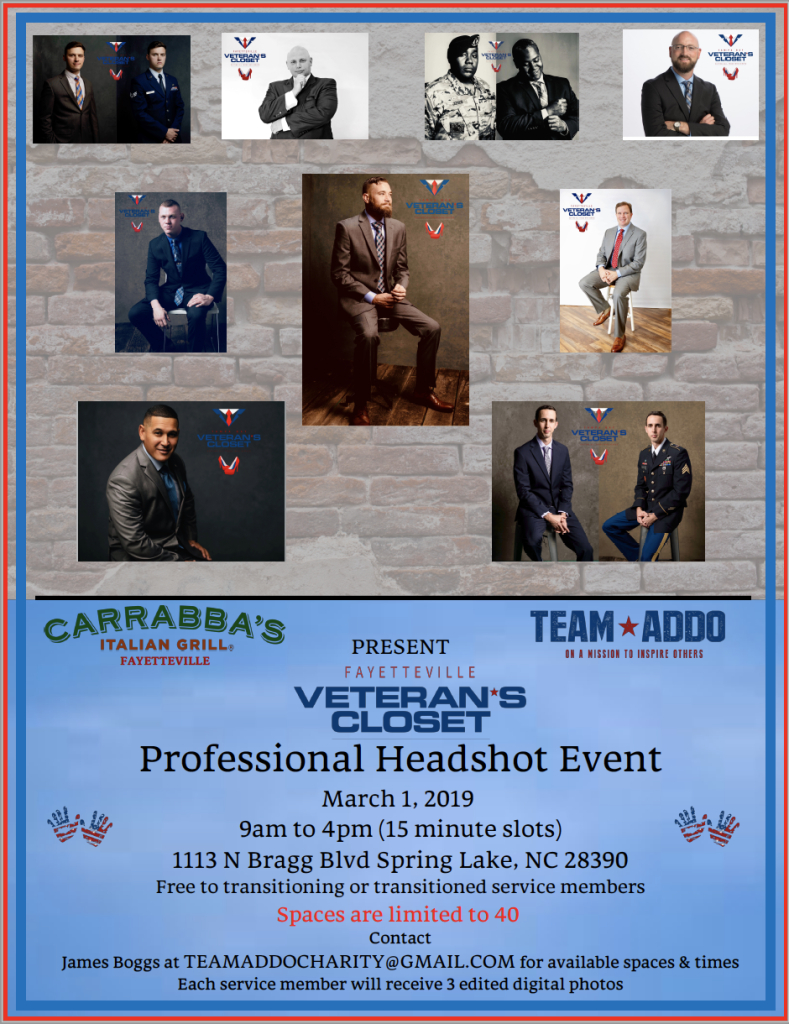 1-FLYER-6 Headshots Fayetteville - 2019