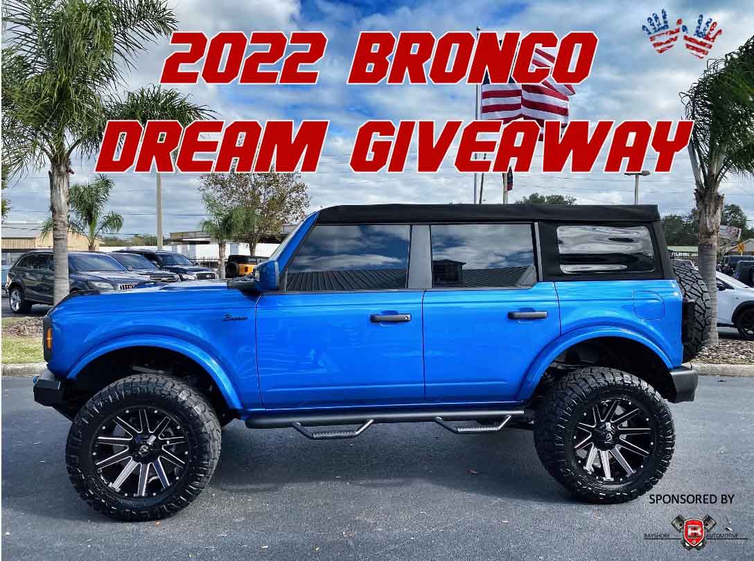 2022 Bronco Dream Giveaway Main Image